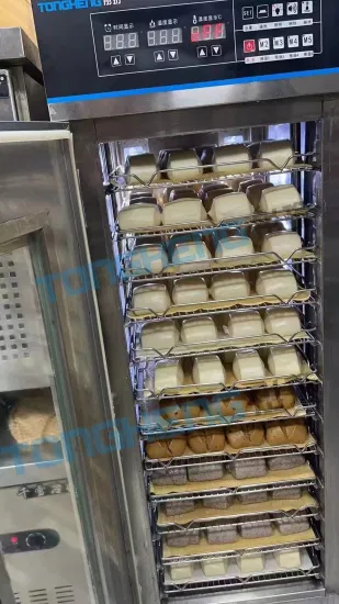 Macchina per la lievitazione della pasta di pane per la lievitazione dei vassoi per la pasta di fermentazione del vapore